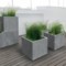 Donica ogrodowa Sierra Square Beton Effect Marengo 31 l