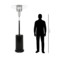 Ogrzewacz tarasowy Aura Black