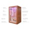 Sauna infrared Nordum Solea 2-osobowa WiFi brązowa