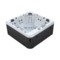 Wanna ogrodowa z hydromasażem Aquess Nevara 5752 3-osobowa