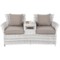 Sofa ogrodowa Milos Light Grey / Taupe