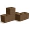 Donica ogrodowa Madera Case Eco Wood Eco Caffee 63 l