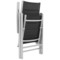 Krzesło ogrodowe aluminiowe Ibiza Grey / Platinum Grey