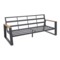Meble ogrodowe aluminiowe Rimini Dark Grey / Beige Melange
