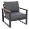 Meble ogrodowe aluminiowe Sorrento Polywood Grey / Grey Melange