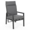 Meble ogrodowe aluminiowe Morton Dark Grey / Grey