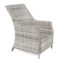 Narożny zestaw mebli ogrodowych lewy Alicante Light Grey / Grey Melange