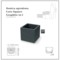 Donica ogrodowa Coro Square Graphite 24 l