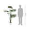 Sztuczna monstera 170 cm