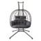Fotel wiszący 2-osobowy Lugo Grey / Grey 