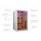 Sauna infrared RG2 White z koloroterapią