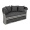 Sofa ogrodowa z baldachimem Sydney Light Grey / Grey Melange