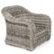 Meble ogrodowe technorattanowe Foggia Light Grey / Grey