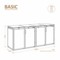 Zabudowa kosza śmietnikowego TOP BOX Basic 4 x 240 l