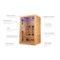 Sauna infrared RG2 Natural z koloroterapią 2-osobowa