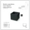 Donica ogrodowa Coro Square Charcoal 24 l