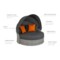 Sofa ogrodowa z baldachimem Sydney Light Grey / Grey Melange