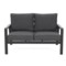Zestaw mebli aluminiowych Turyn Dark Grey / Grey Melange