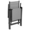 Zestaw krzeseł ogrodowych aluminiowych Ibiza Relax Grey / Taupe