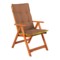 Poducha Barbados nr 10 dwukolorowa na krzesło drewniane