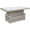 Narożny zestaw mebli ogrodowych Foggia Plus Light Grey / Grey