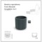 Donica ogrodowa Prosperplast Coro Round Graphite 34 l