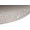 Meble ogrodowe technorattanowe Bristol Round Elegant 180 cm White / Grey 8+1