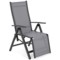 Zestaw krzeseł ogrodowych aluminiowych Ibiza Relax Grey / Window Grey