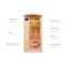Sauna infrared DH1S Natural z panelami solnymi