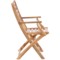 Krzesło ogrodowe drewniane składane Akacja Cross
