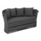 Sofa ogrodowa z baldachimem Sydney Grey / Grey Melange
