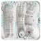 Wanna ogrodowa z hydromasażem Aquess Euphoria 7203 4-osobowa Sterling White / OAK