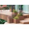 Donica ogrodowa Madera Case Eco Wood Eco Caffee 63 l