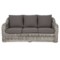 Meble ogrodowe technorattanowe Foggia Light Grey / Grey