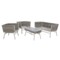 Meble ogrodowe technorattanowe Tasos Cream / Latte