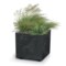 Donica ogrodowa Sierra Square Beton Effect Black Concrete 31 l