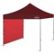 Ściana do namiotu handlowego 300 x 300 cm czerwona