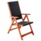 Krzesło ogrodowe drewniane Meranti Black