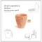 Donica ogrodowa Prosperplast Defora Terracotta 106 l