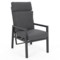 Meble ogrodowe aluminiowe Morton Dark Grey / Grey Melange