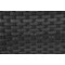Meble ogrodowe aluminiowe Capri 145 cm Black / Sand Dallas Grey / Grey 6+1