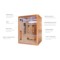 Sauna infrared EA3RS z panelami solnymi