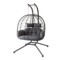 Fotel wiszący 2-osobowy Lugo Grey / Grey 