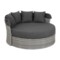 Sofa ogrodowa z baldachimem Sydney Light Grey / Grey Melange powystawowa