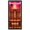 Sauna infrared Nordum Solea X 1-osobowa czarna