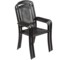 Krzesło ogrodowe metalowe Venezia Black