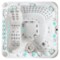 Wanna ogrodowa z hydromasażem Aquess Felicity 7202 5-osobowa Sterling White / OAK