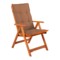 Poducha Barbados nr 9 dwukolorowa na krzesło drewniane