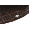 Meble ogrodowe technorattanowe Bristol Round Elegant 180 cm Brown Mat / Brown Melange 8+1