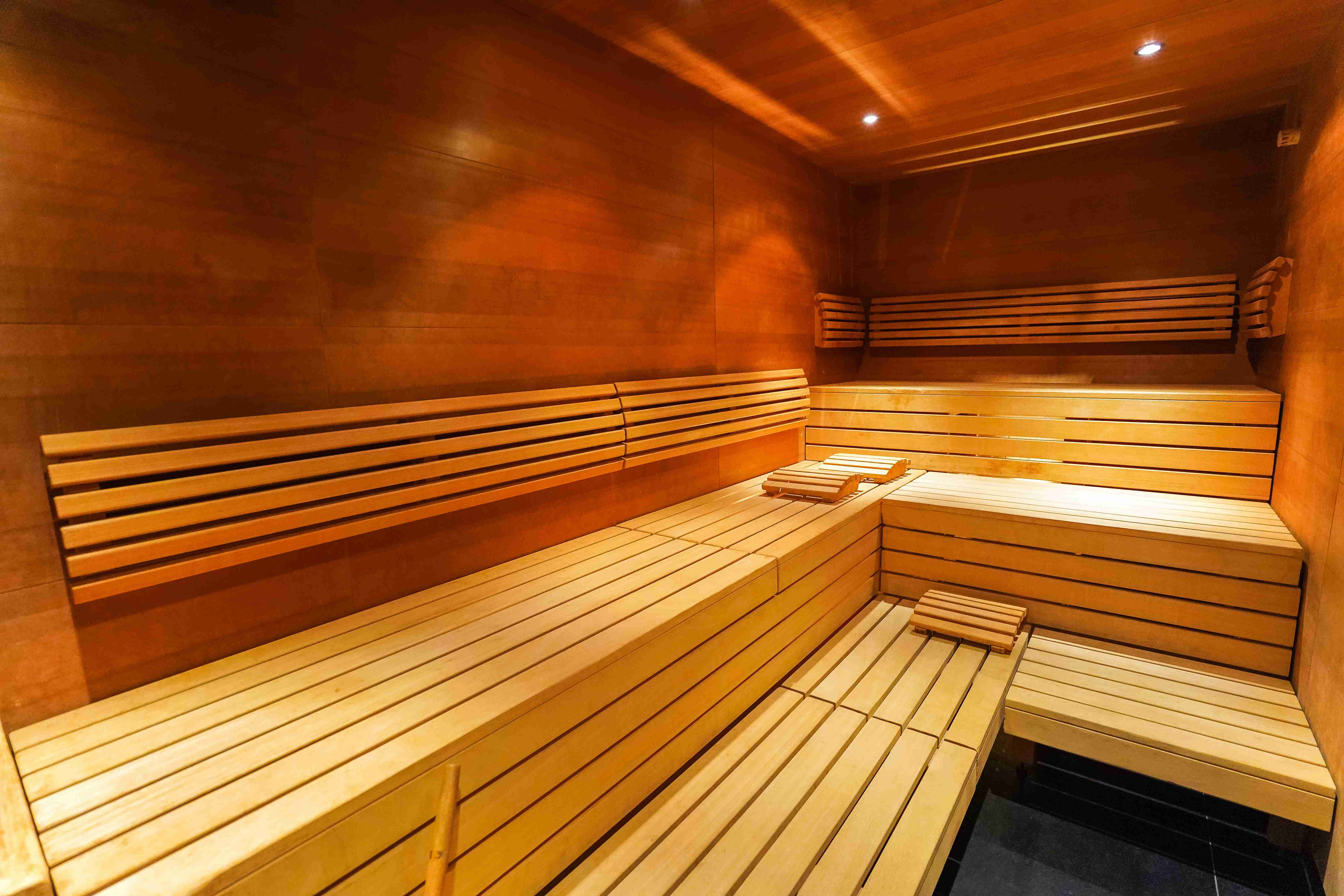 drewniana sauna